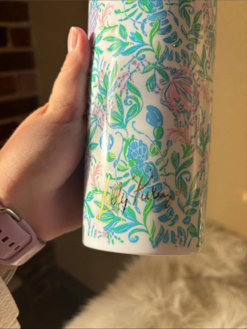 Lilly Pulitzer Plastic Printed Tumbler